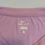 Nike  Dri-FIT Pink Long Sleeve Raglan Pullover Sweatshirt Workout Womens Medium # Photo 6