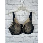 Cacique  Women's Lightly Lined Balconette Black Lace Underwire Bra 42DD Photo 9