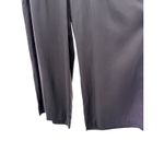 Desigual  Black Wide Leg Trousers XL High Rise Pleated Flowy Pants Cropped Boho Photo 3