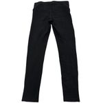 J.Crew Pants Womens XX Small Black Ankle Zip Leggings Stretch Cotton Blend Photo 1