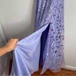 Stacees Gown Light Purple Sequin Prom Formal Dress Size 8 Photo 2