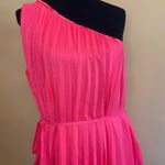 Ted Baker  London Pinata Floral Pleated Asymmetrical One Shoulder Dress Sz 10 US Photo 6