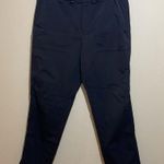 Athleta  Trekkie Paper Bag Pants Black Pull On Nylon Hiking Size 6 405927 Photo 0