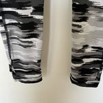 Aerie athletic high waist crop leggings SMALL pants camo black white Photo 2