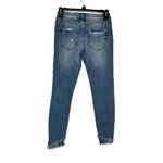 Kancan Women's Jeans Nala Mid‎ Rise Ankle Skinny Distressed Denim Blue Size 1/24 Photo 5