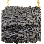Badgley Mischka Jewel By Black Willow Mini Ruffle Clutch NWT $144 MSRP Photo 4