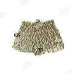 Almost Famous Oliveand Cream Striped Pajama Set Photo 3