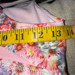 Lululemon Run: Stuff Your Bra II Flowabunga Mini Multi / Bleached Coral Size 6 Photo 5