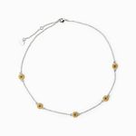 Pura Vida Silver Sunflower Choker Photo 1