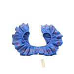 Carolina Constas Anastasia Multi Marisol Bikini TOP XS Ruffled REVOLVE NEW Blue Photo 1