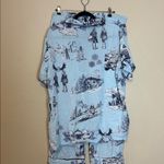 KATIE KIME APRÈS SKI TOILE PAJAMA PANTS SET‎ Size 2X Blue Photo 5