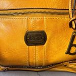 Born concept BØC Mustard Yellow Faux Leather Shoulder Bag Tote Purse Photo 2