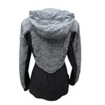 The North Face Size Small Polyester Gray/Black Heathered Women's Jacket Workout Photo 9