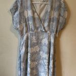 Madewell Crossover Mini Dress in Sunflower Season, Size 12 Photo 4