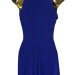 R & M Richards  Royal Blue Midi Dress Size 4P Petite NWT Photo 1