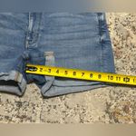 American Eagle cuffed mom shorts size 14 high rise stretch denim Photo 6