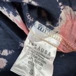 Lacausa ‎ Sofia Slip Tank Tie Die V Neck Crop Sz S Photo 4