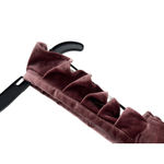 Yumi Kim Velvet Bustier Crop Mauve Small New Photo 1