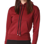 Helmut Lang  Shrunken Tech Hoodie‎ Sweatshirt Deep Red Size S Photo 0