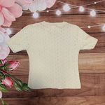 B.Moss Short Sleeve Cropped Knit Sweater Photo 4
