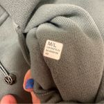 Lululemon  Scuba Oversized 1/2 Zip Hoodie Tidewater Teal Size M/L Photo 8