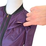 Nike Sphere Dri Fit Running Bomber Jacket Womens Size Small Purple Photo 5