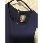 Vince Camuto  Women's Navy Blue Sleeveless Jumpsuit with Drawstring Waist‎ size 8 Photo 3