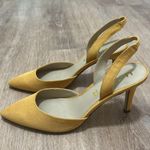 Unisa  | Yellow Suede Slingback Heels Photo 1