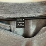 SheIn Off-The-Shoulder grey top Photo 1