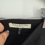 Halston Heritage Black Ponte Knit Tuxedo Ankle Zip Pants - Size 6 Photo 5