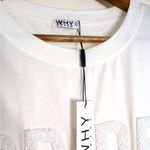 WHY White Bride Midi Dress Size L Photo 3