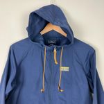 L.L.Bean Jacket Womens Small Navy Mountain Classic Full Zip Hoodie Lightweight S Photo 2
