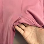 Gymshark Asymmetric V Cut High Waisted Dusty Pink Dark Ruby Leggings Size Small Photo 4