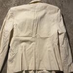 Ralph Lauren  Beige Office Dress Zip Up 100% Worsted Wool Jacket Women's Size 14 Photo 5