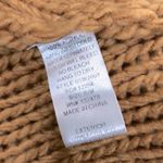 Glam  mustard wheat color oversized knit turtleneck sweater size small/medium Photo 5