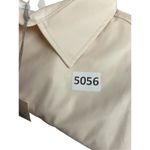 A New Day faux leather long sleeve shirt sz XXL creme button up NWT Photo 9