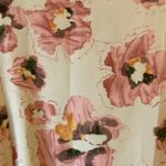 Jella Couture New Jella C Boutique Beige Pink Floral Dress Small Photo 1