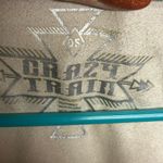 Crazy Train  Southwestern Aztec Print Fringe Duster Length Silver Stud Detail Photo 1