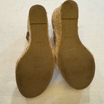 Dolce Vita Cream and Tan Wedge Sandals Size 8 Photo 4