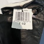 Charter Club NWT Womens Leather Gloves 7 1/2 blk Cashmere Lined Water Resistant Photo 2