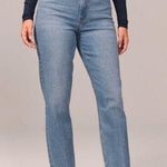 Abercrombie & Fitch The Mom Curve Love Straight Jeans Size 28 Photo 0