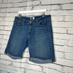 Levi's Levi’s Signature Blue Denim Jean Shorts 14 Mid‑Rise Casual Summer Streetwear Y2K Photo 7