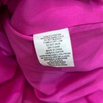 Trina Turk  magenta pink ruffle tube top off shoulder dress size 6 Photo 5