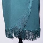 Shelby & Palmer Green Fringe Hem Dress women’s Size 16 Photo 4