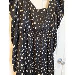 Sugar Lips Sugar + Lips‎ XS Black White Polka Dot Puff Sleeve Square Neck Mini Dress Photo 1
