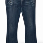 BKE  Denim Madison Stretch Dark Blue Boot Cut Jeans 34X33.5 Photo 0