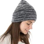 Jenni Women's Marled Beanie Hat in Black NWT MSRP $30 Photo 0