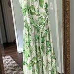 TCEC Avara Boutique Elegant Floral Maxi Dress PALM BREEZE DRESS IN GREEN Linda Photo 1