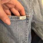 MOTHER The Half Spring Take Off Ankle in Zapped Wash Blue Size M Photo 5