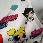 Forever 21 Cartoon Network Powerpuff Girls One Piece Swimsuit White Size M Photo 3